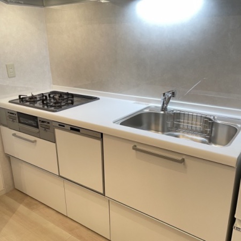 静岡市のキッチンリフォームの施工イメージ