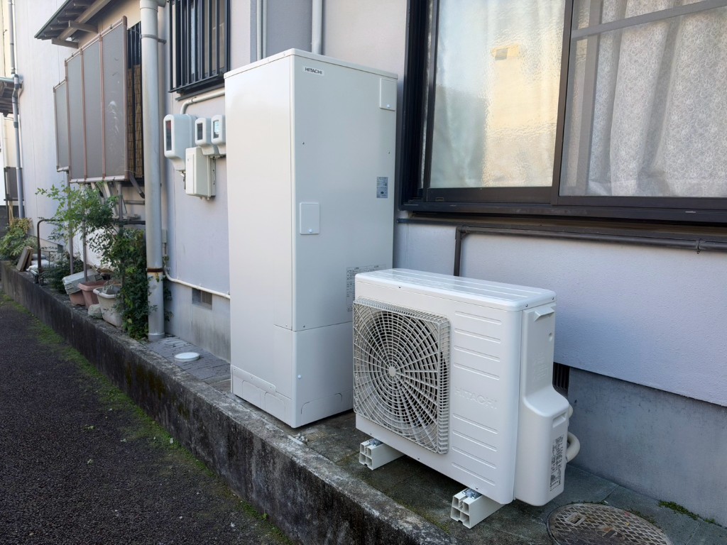 日立エコキュートへの交換工事（施工後）
